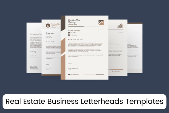 Download 10 Real Estate Business Letterheads - Letterheads Collection