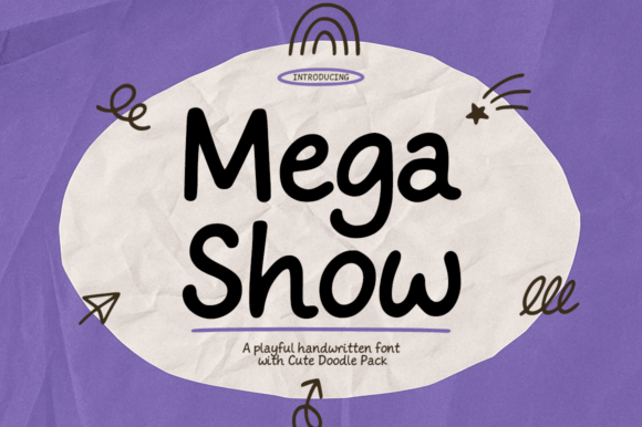 Download Mega Show – a Playful Handwritten - Playful Collection