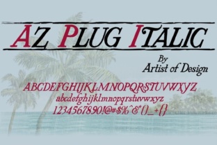 Download AZ Plug Italic - Italic Collection